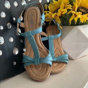 Born Blue Strappy  Sandals for Summer